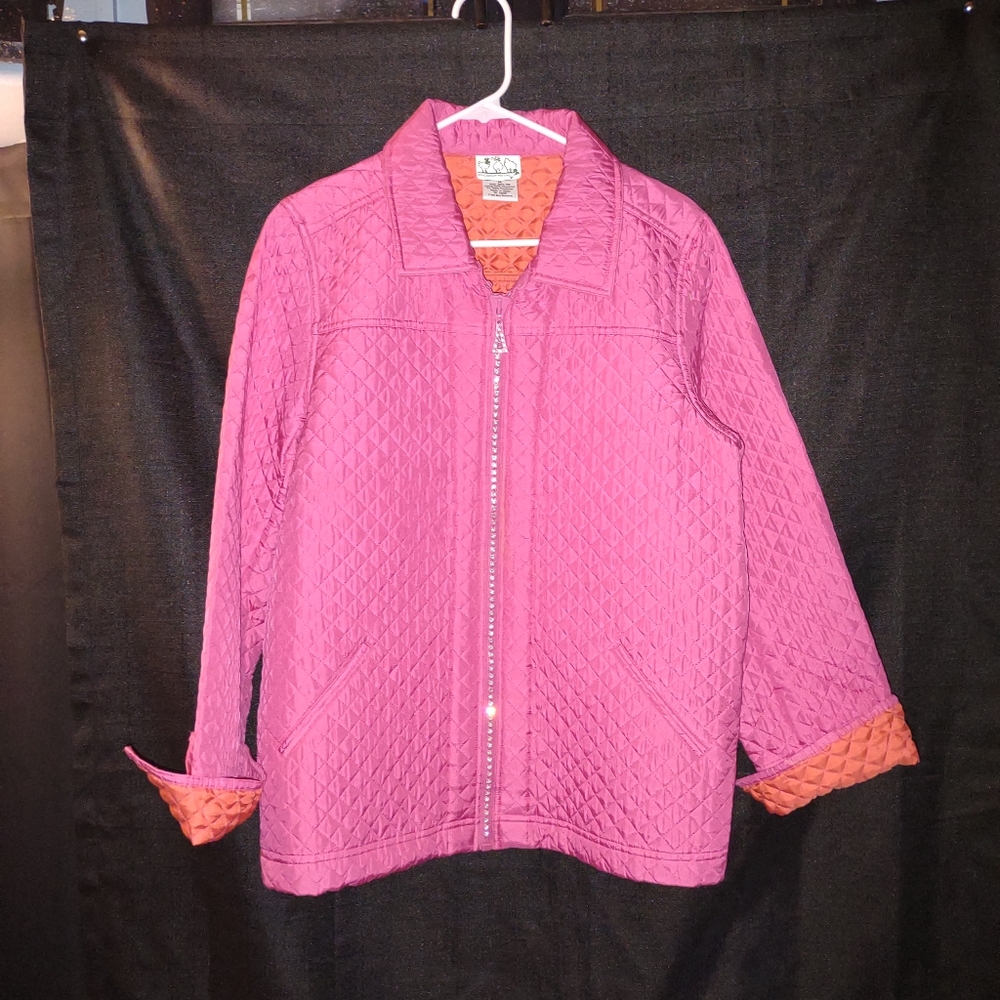Quilted Pink Jacket